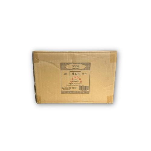 قواعد كيك دائرية أنلر مقاس 6 سم (سُمك 1 مم) – كرتو...