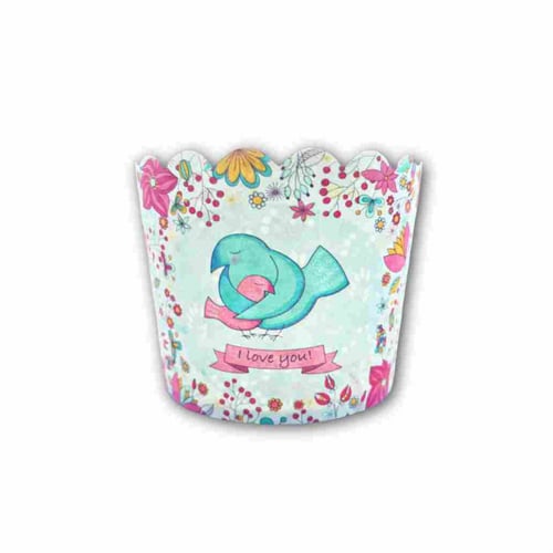 كب كيك ورقي دائري للخبز والكيك 10 قطع