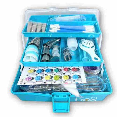 شنطة ادوات الكيك كبيرة 368 قطعة