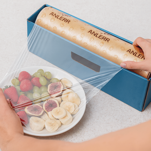 بكرة تغليف (رول تغليف) شفاف للطعام وزن 6 كجم - طول...