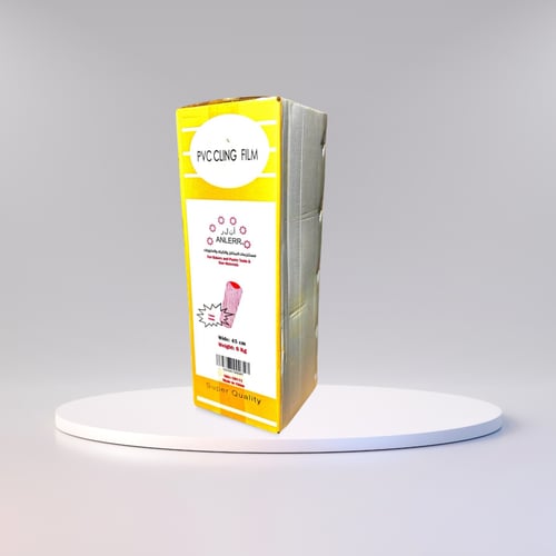 بكرة تغليف (رول تغليف) شفاف للطعام وزن 6 كجم - طول...
