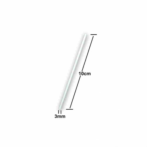 اعواد مصاص ابيض مقاس صغير 50 عود