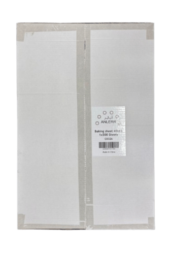 ورق زبدة للفرن 500 ورقة