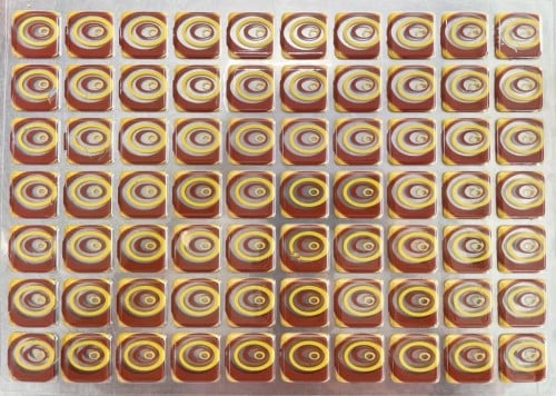 ورق ترانسفير شكل مربع