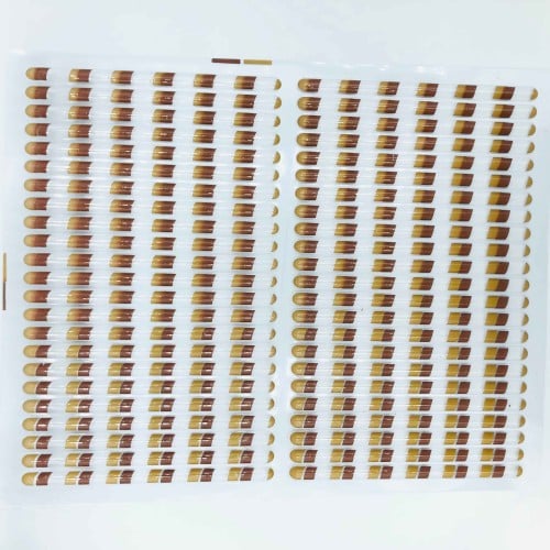 ورق ترانسفير اعواد بالوان البني