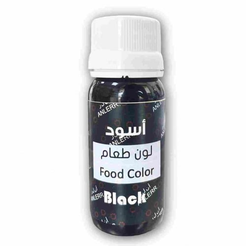 ملون طعام كريمي 40 مل لون أسود