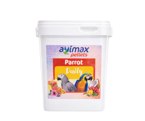 Avimax parrot daily غذاء يومي للببغاوات الكبيرة