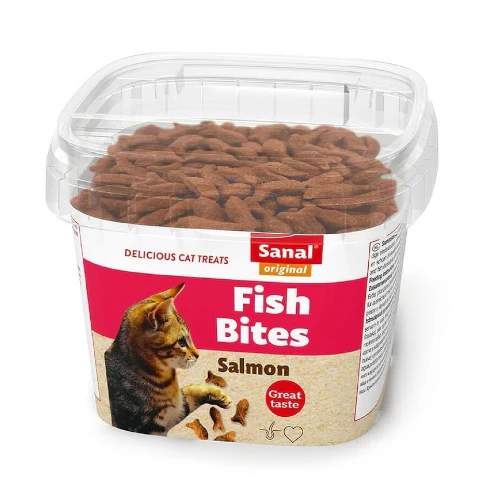 سنال اقراص مكافئات صحية بالسالمون للقطط 75g