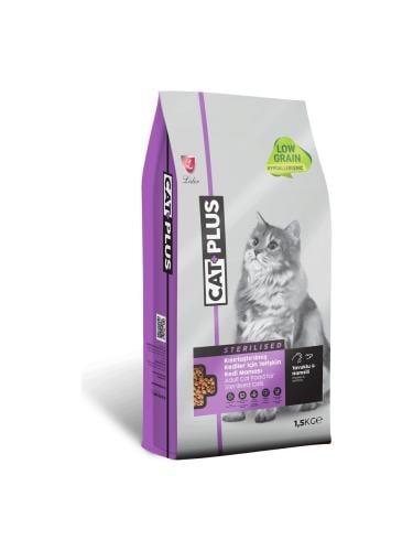 كات بلس طعام القطط البالغة المعقمة 1.5kg