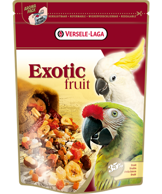 مكافئات مزيج فواكه الببغاوات EXOTIC FRUIT 600g