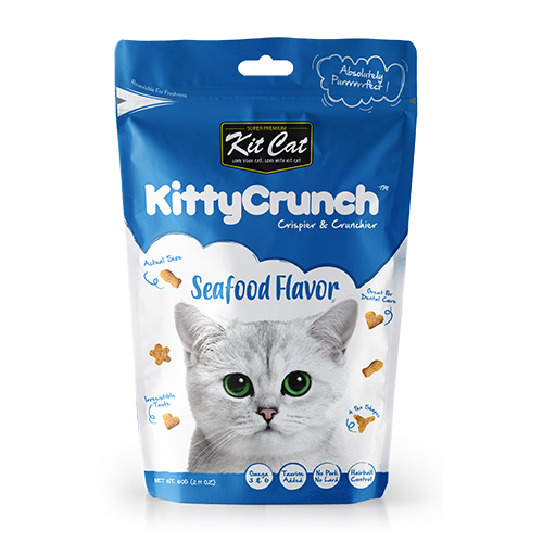 كت كات مكافئات بنكهة المأكولات البحرية 60g