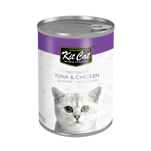 كت كات Tuna & Chicken تونة مع دجاج 400g