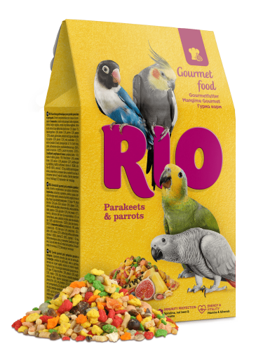 ريو جروميه للببغاوات بالفواكه