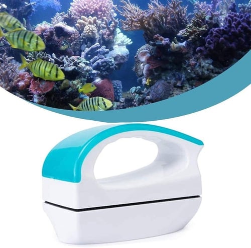 فرشاة تنظيف مغناطيسية لحوض السمك والطحالب الزجاجية