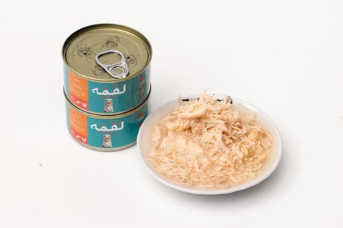 لقمه دجاج بالتونة مع المرق 85 جرام