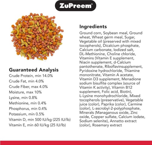 زوبريم باستا بلند للكنيور والببغاوات المتوسطة 907g