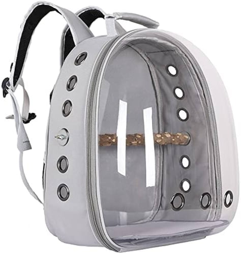 شنطة محمولة لحمل الببغاء والطيور والحيوانات الاليف...