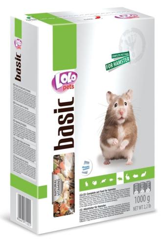 Lolo pets طعام متكامل للهامستر 1 kg