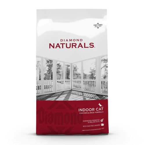 طعام جاف للقطط المنزلية بالدجاج Diamond naturals 7...