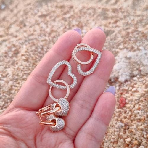 Heart earrings