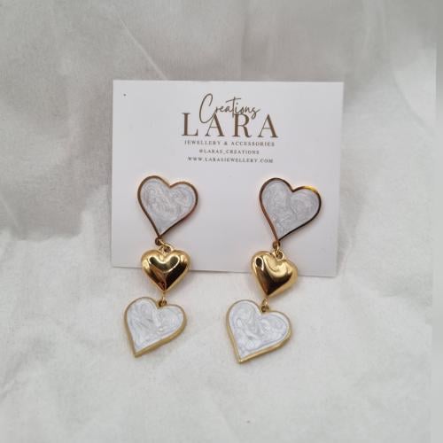 Heart earrings