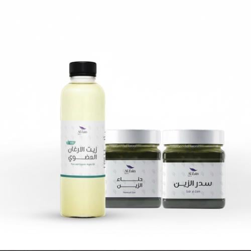 بكج علاجي للشعر المصبوغ والتالف