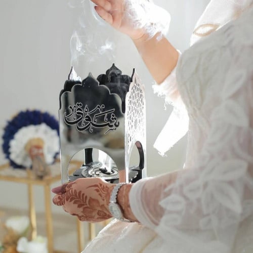 مبخرة الزخارف الإسلامية بتصميم عصري. تصميم حسب الط...