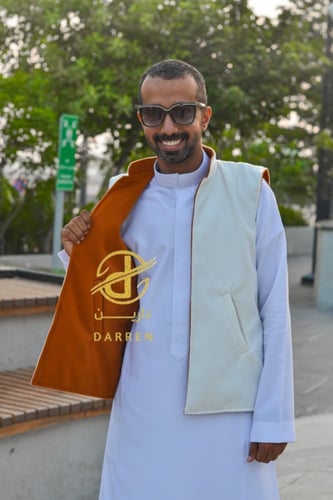 سديري جوخ لون ابيض - جملي