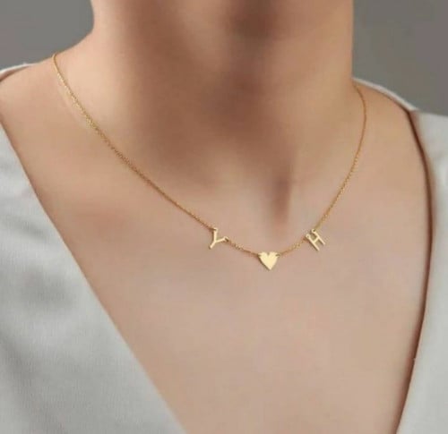 سلسال حرفين تصميم انيق اهدى من تحب ونقدمها كما تحب