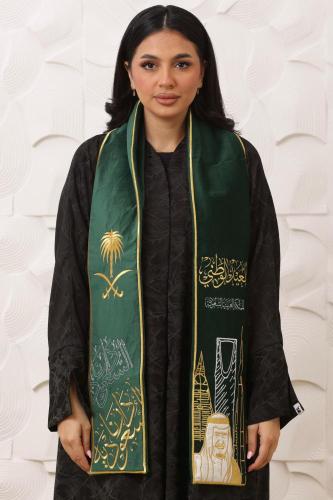 وشاح الاعياد الوطنية - اخضر