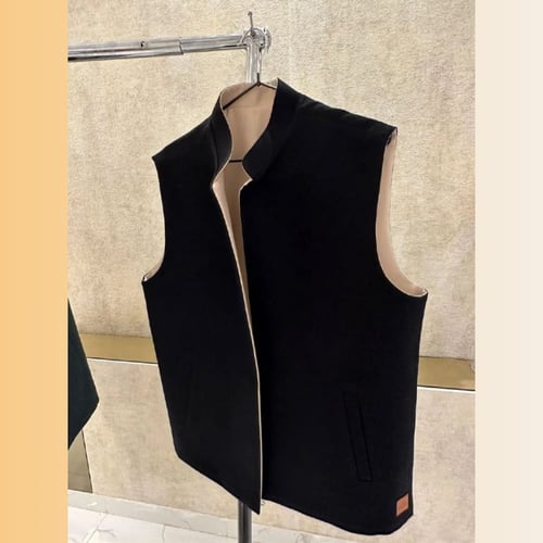 سديري جوخ لون بيج _ كحلي