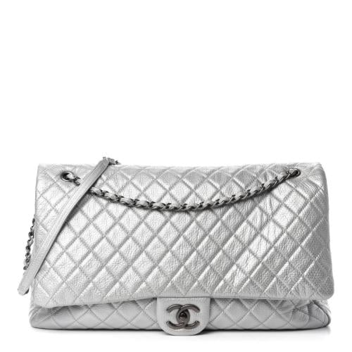 CHANEL – حقيبة CF الكبيرة للسفر والعمل (Oversized...