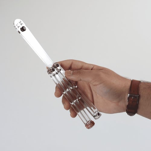 سكين فراشة باليسونق بلاستيك شفاف