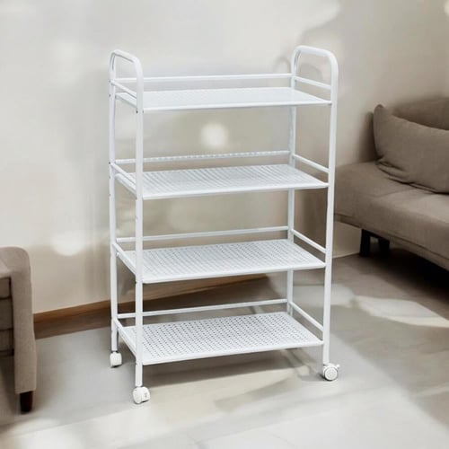 عربية تخزين حديد بعجلات – عملية، متينة، وتهوية ذكي...