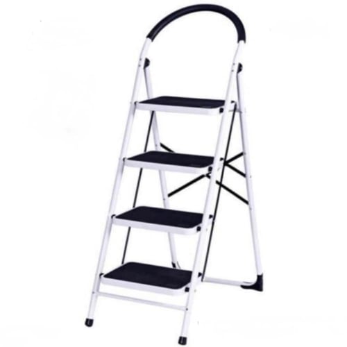 سلم قابل للطي وسهل التخزين 4 دور