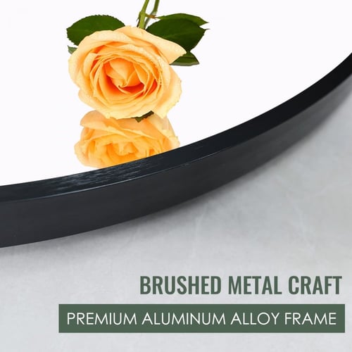 مرايا دائرية لون اسود