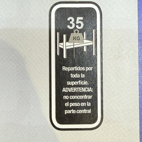 رف بلاستيك Estilo بمقاسات مختلفة