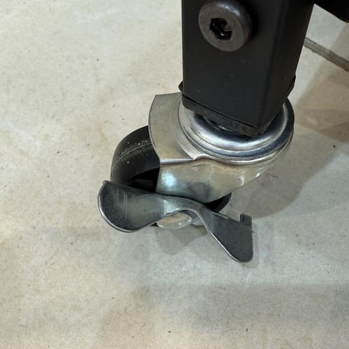 عربة تنظيم حديدية بعجلات – 3 أو 4 أرفف