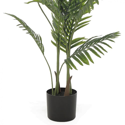 شجر زينة صناعي مع مركن