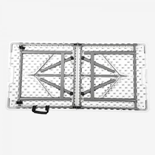 طاولة قابلة للطي أبيض