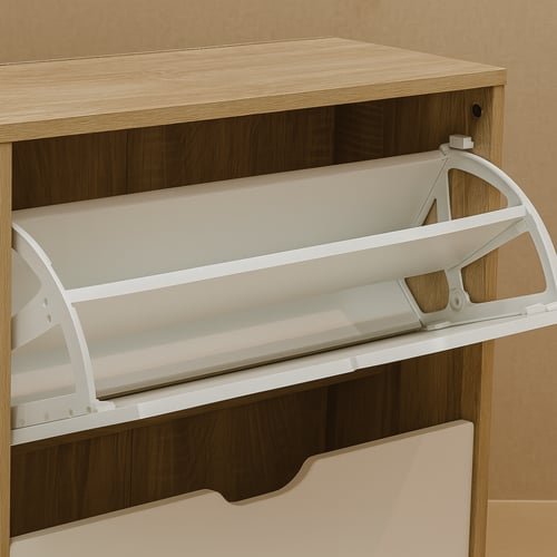 رافو – خزانة أحذية بدرجين تخزين ذكي