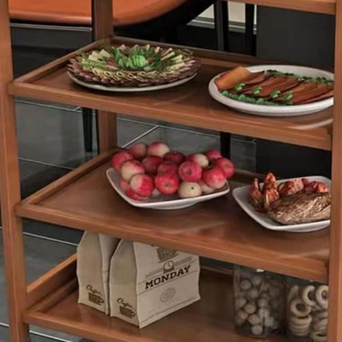 عربية تقديم من الخشب