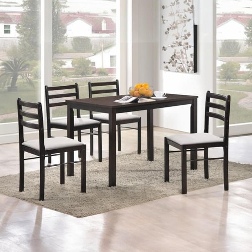 طاولة طعام خشب 4 كراسي