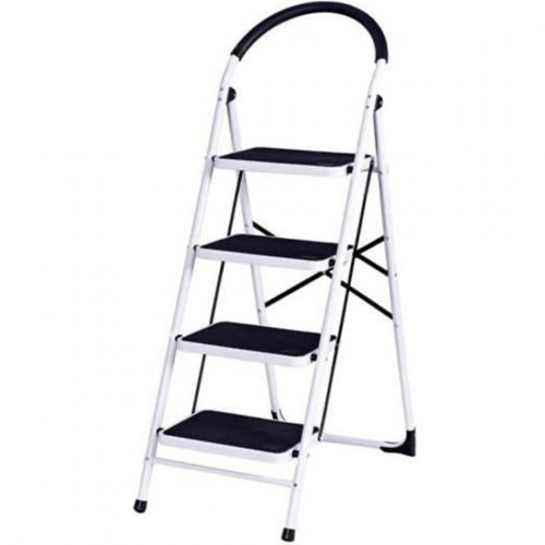سلم قابل للطي وسهل التخزين 4 دور