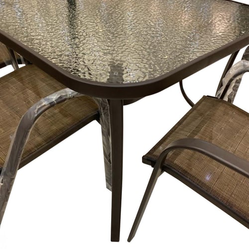 جلسة حديقة طاولة و 6 كراسي متوفرة بلونين