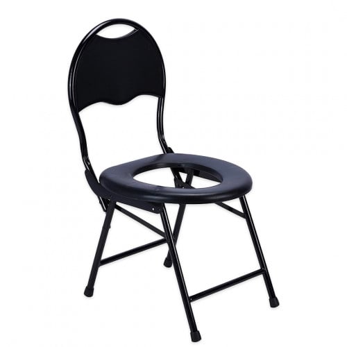 كرسي حمام للتخييم قابل للطي