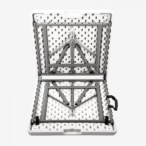 طاولة قابلة للطي أبيض