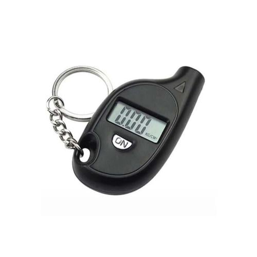 جهاز مقياس ضغط إطارات صغير بشاشة LCD