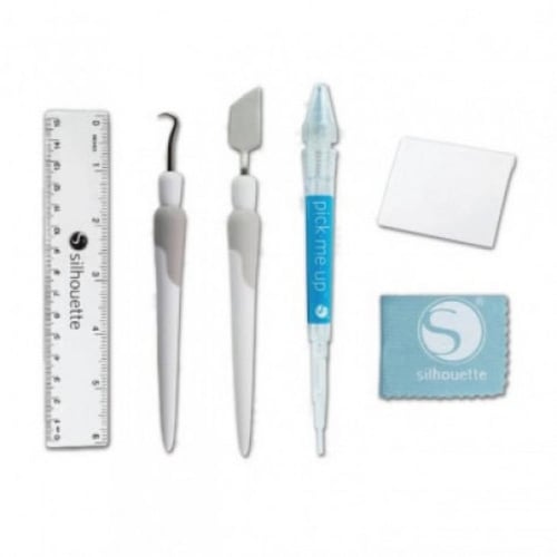 طقم أدوات من سيلويت، لون أبيض