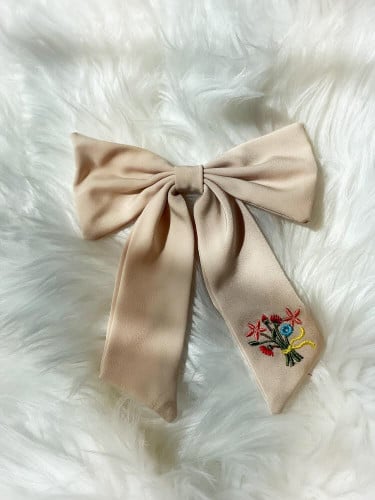 فيونكة حجم كبير - لون سكري